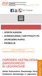 Mobile Screenshot of legionowo.zdz.edu.pl